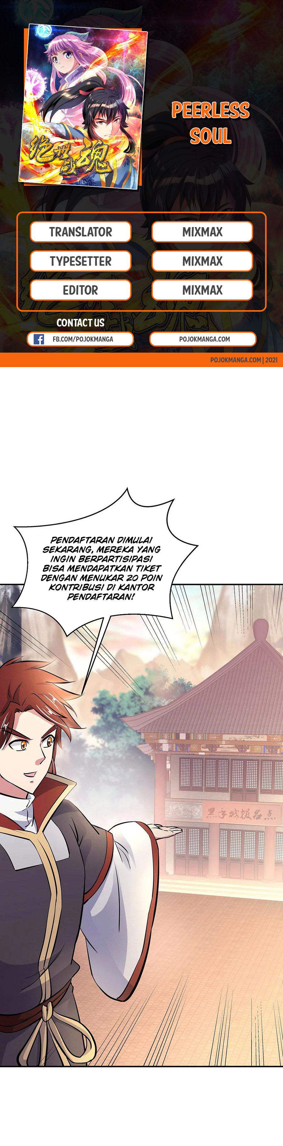 Peerless Soul Chapter 280 Bahasa Indonesia